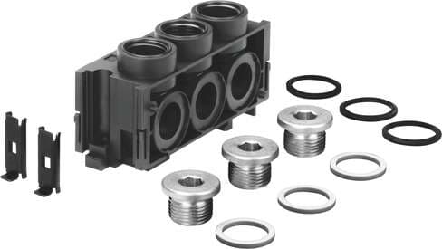 Festo 164973 end plate CPE18-PRS-EP For Compact Performance valves. Corrosion resistance classification CRC: 2 - Moderate corrosion stress, Product weight: 125 g, Mounting method for sub-base: (* with through hole, * with top-hat rail), Pneumatic connection, port 1: Festo 164973 end plate CPE18-PRS-EP For Compact Performance valves. Corrosion resistance classification CRC: 2 - Moderate corrosion stress, Product weight: 125 g, Mounting method for sub-base: (* with through hole, * with top-hat rail), Pneumatic connection, port 1: