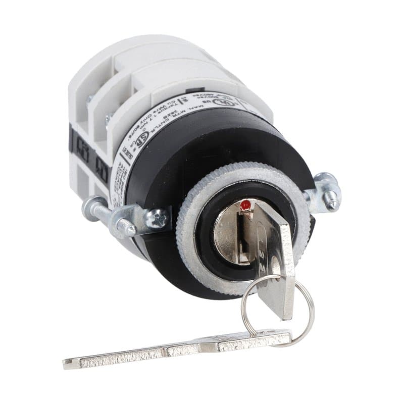 Lovato Electric 7GN2503U12 7GN2503U12 Lovato - Rotary cam switch 7GN series, ON-OFF spring return switch 3 poles 25A, for front mounting without front plate with key operation for hole dia: 22mm fixing Lovato Electric 7GN2503U12 7GN2503U12 Lovato - Rotary cam switch 7GN series, ON-OFF spring return switch 3 poles 25A, for front mounting without front plate with key operation for hole dia: 22mm fixing