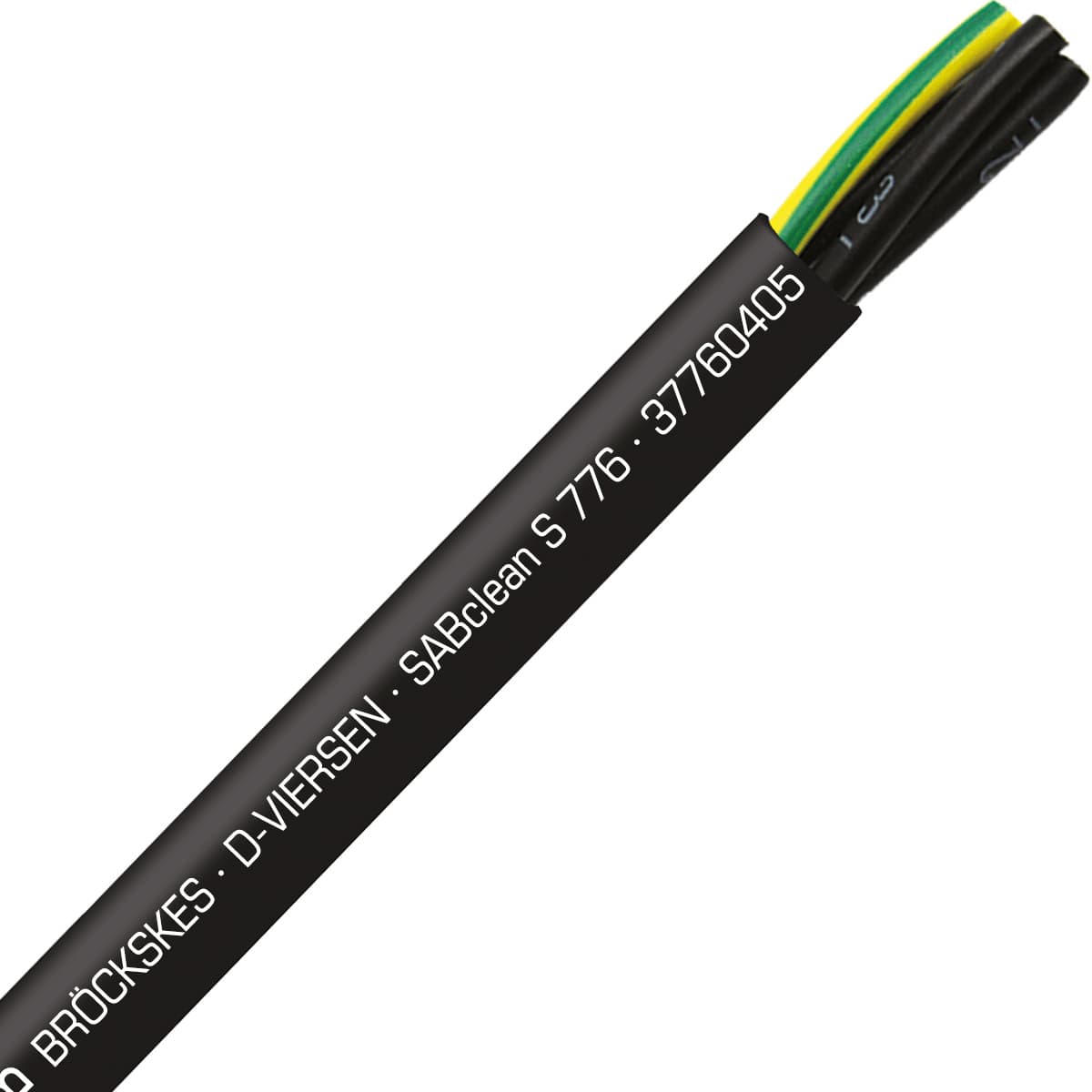 SAB 37760405 SABclean S 776 - 20 AWG/4c, continuous flex control cable, CE, RoHS SAB 37760405 SABclean S 776 - 20 AWG/4c, continuous flex control cable, CE, RoHS