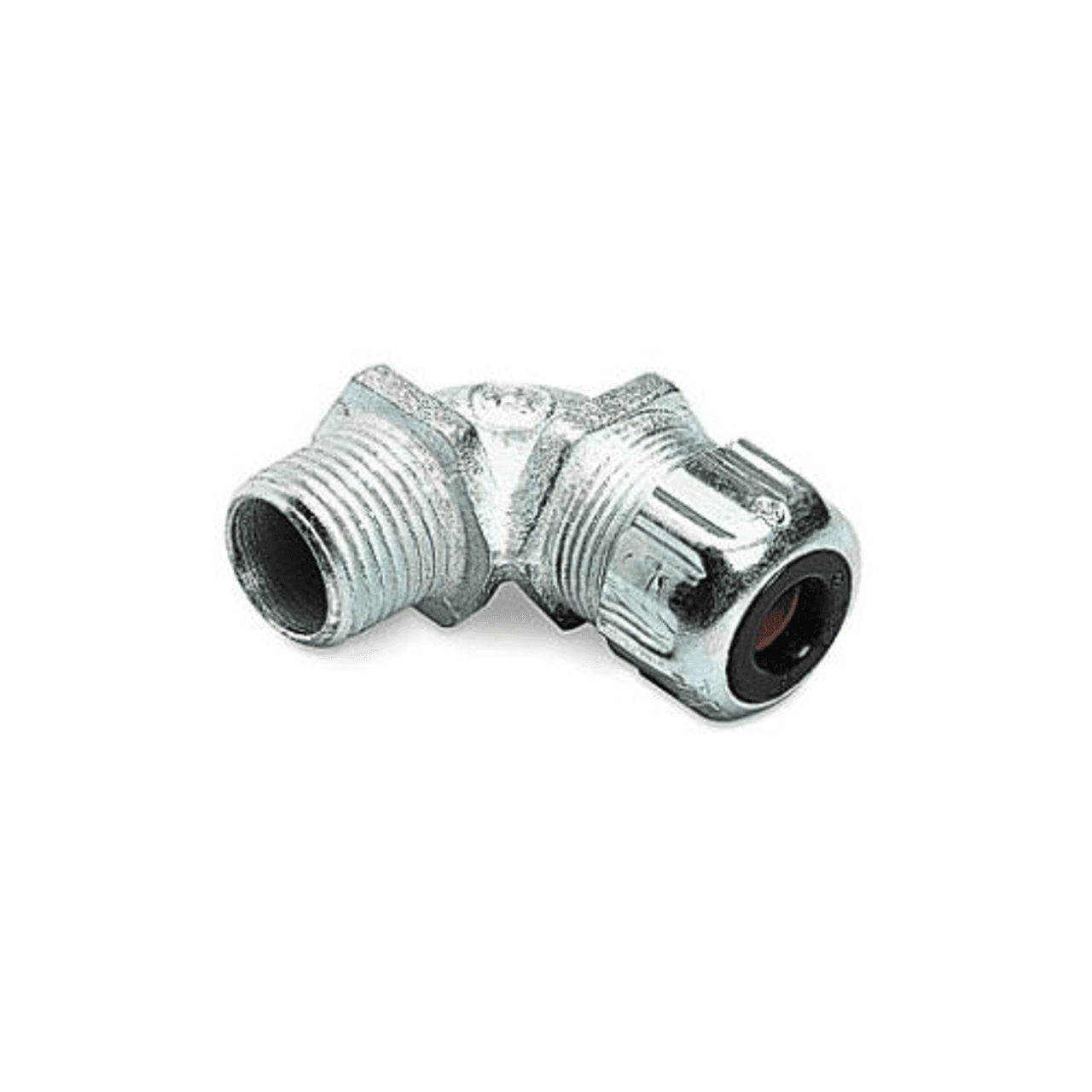 Thomas & Betts 2273 3/4", 0.5 to 0.625" Cord, Malleable Iron, 90D, Liquidtight Strain Relief Cord Connector Thomas & Betts 2273 3/4", 0.5 to 0.625" Cord, Malleable Iron, 90D, Liquidtight Strain Relief Cord Connector