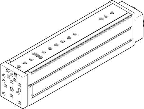 Festo 562231 mini slide EGSL-BS-75-200-10P Working stroke: 200 mm, Size: 75, Parallel running in the z-direction: 0,08 mm, Parallelism: 0,1 mm, Reversing backlash: <: 50 µm Festo 562231 mini slide EGSL-BS-75-200-10P Working stroke: 200 mm, Size: 75, Parallel running in the z-direction: 0,08 mm, Parallelism: 0,1 mm, Reversing backlash: <: 50 µm