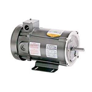 Baldor Electric Company CDP3440 DC Motor; Permanent Magnet; 3/4HP; 56C Frame Size; 1800 Sync RPM; 90 Voltage; DC; TEFC Enclosure; NEMA Frame Profile; C-Face | Foot Mounted; Removable Base; 5/8" Shaft Diameter; 3-1/2" Base to Center Height; 14.59" Overall Length Baldor Electric Company CDP3440 DC Motor; Permanent Magnet; 3/4HP; 56C Frame Size; 1800 Sync RPM; 90 Voltage; DC; TEFC Enclosure; NEMA Frame Profile; C-Face | Foot Mounted; Removable Base; 5/8" Shaft Diameter; 3-1/2" Base to Center Height; 14.59" Overall Length