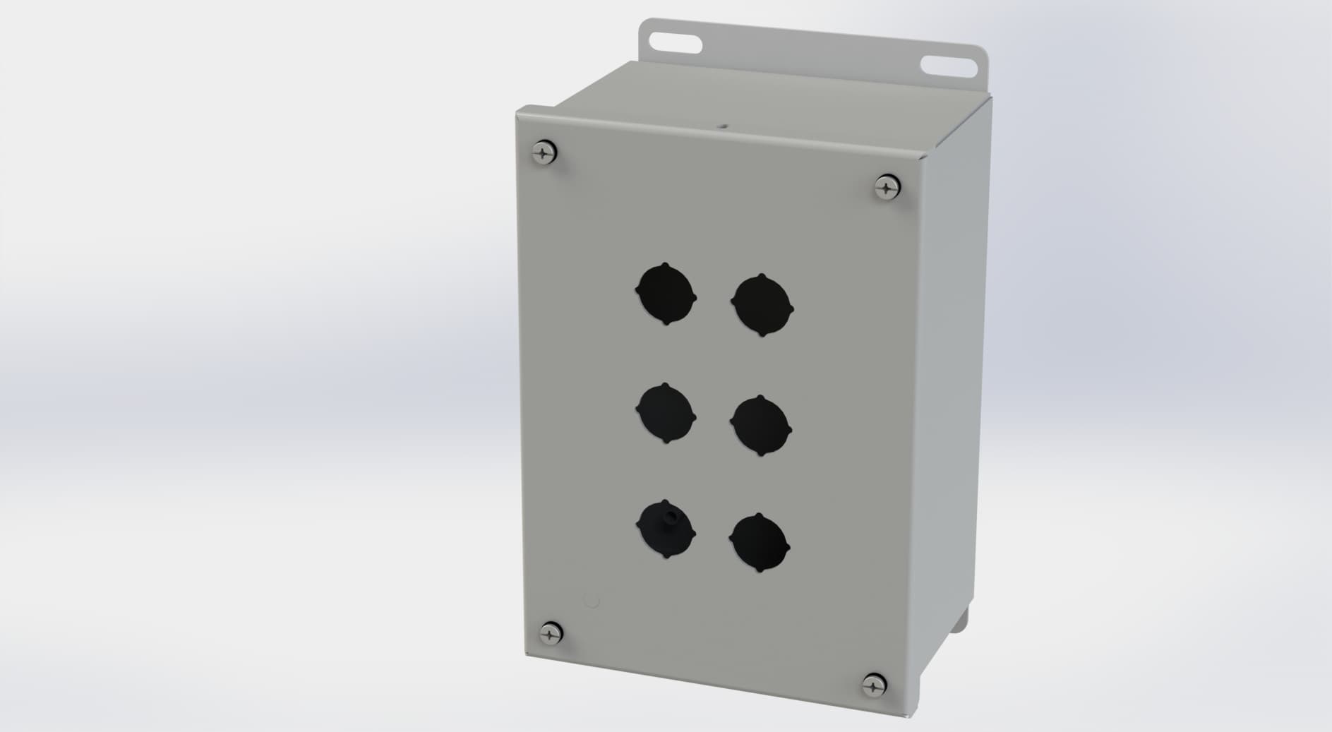 Saginaw Control SCE-6PBGX PBGX Enclosure, Height:8.50", Width:6.00", Depth:4.25", Saginaw Control SCE-6PBGX PBGX Enclosure, Height:8.50", Width:6.00", Depth:4.25",