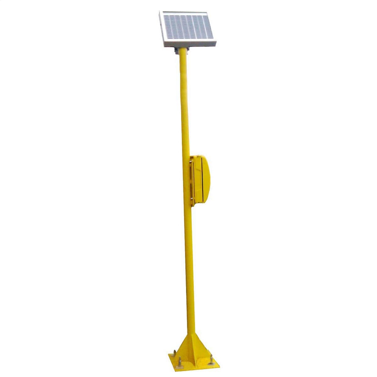 Hubbell 501-20-0696-003 Mounting Post (2.5 metre) for use with Solar panel and GSM telephones, yellow Hubbell 501-20-0696-003 Mounting Post (2.5 metre) for use with Solar panel and GSM telephones, yellow