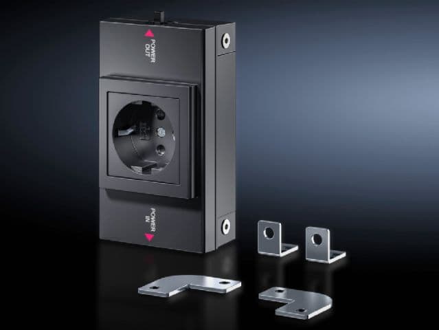 Rittal 2500710 with socket for Germany,, with earthing-pin (type F, CEE 7/3) Rittal 2500710 with socket for Germany,, with earthing-pin (type F, CEE 7/3)