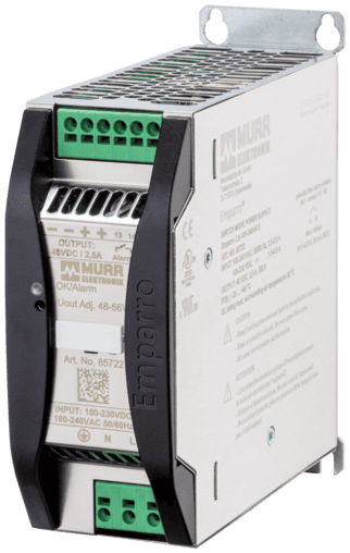 Murr Elektronik 85722 85722 Murrelektronik - Emparro 2,5-100-240/48 S, Screw mounting Murr Elektronik 85722 85722 Murrelektronik - Emparro 2,5-100-240/48 S, Screw mounting