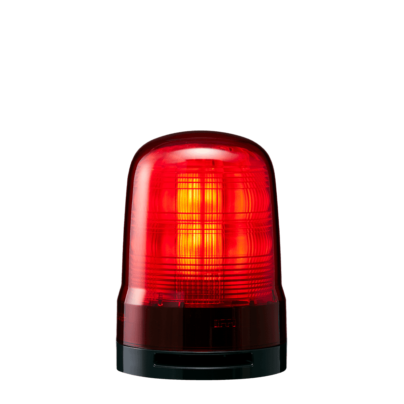 Patlite SF10-M2KTB-R Multi-function 100mm Signal Beacon With Buzzer, Red, 100-240V AC Patlite SF10-M2KTB-R Multi-function 100mm Signal Beacon With Buzzer, Red, 100-240V AC