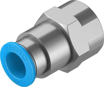 Festo 190653 push-in fitting QSF-1/2-12-B female thread with external hexagon. Size: Standard, Nominal size: 11 mm, Type of seal on screw-in stud: coating, Assembly position: Any, Container size: 1 Festo 190653 push-in fitting QSF-1/2-12-B female thread with external hexagon. Size: Standard, Nominal size: 11 mm, Type of seal on screw-in stud: coating, Assembly position: Any, Container size: 1
