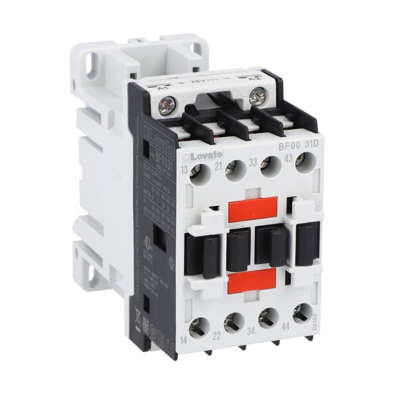 Lovato Electric BF0031D048 BF0031D048 Lovato - Control relay with DC coil, 48VDC, 3NO and 1NC Lovato Electric BF0031D048 BF0031D048 Lovato - Control relay with DC coil, 48VDC, 3NO and 1NC