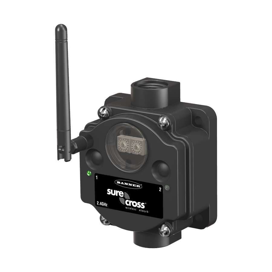 Banner DX80N2X6S-PM8L PM Series Node; 2.4 GHz IP67, NEMA 6; Inputs: Six Sourcing/PNP Discrete; Outputs: Six Sourcing/PNP Discrete; No LCD Screen Banner DX80N2X6S-PM8L PM Series Node; 2.4 GHz IP67, NEMA 6; Inputs: Six Sourcing/PNP Discrete; Outputs: Six Sourcing/PNP Discrete; No LCD Screen